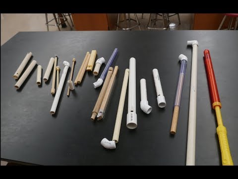 Slide Whistles  part 1 // Homemade Science with Bruce Yeany