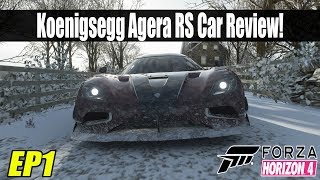 Koenigsegg Agera RS Car Review! Forza Horizon 4 VIP Car Pass Test Drive EP1! - Matt212