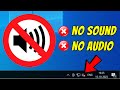 How To Fix Sound Or Audio Problems in Windows 10 (100% Solved 5 New Steps 2024)