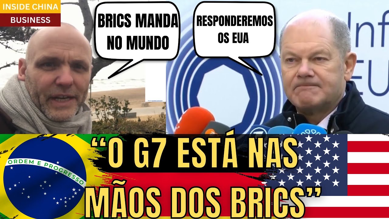 Mídia Internacional Exalta O Poder Dos BRICS #Brasil #Trump #Europa