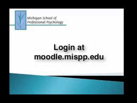 Student Moodle Tutorials- The Basics: Logging In and Navigating
