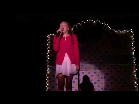 Natalie's performance in Cville Jr Idol 2016