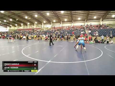 220 Lbs Cons. Round 3 - Prince Gainous, AZ Vs Kevin Heebner, ID 1f99