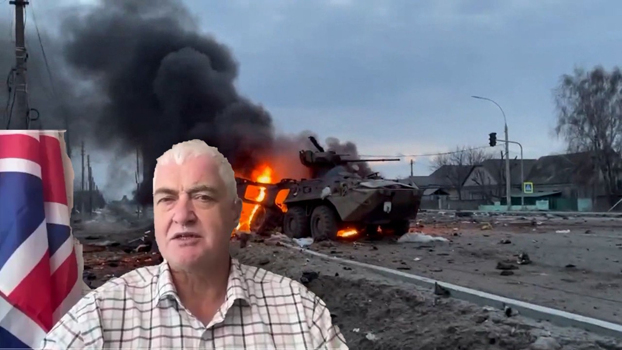 BRITISH COLONEL EXPLAINS - PUTIN IS SCARED FROM THE RUSSIAN PEOPLE WHEN THEY FIND OUT THE TRUTH
