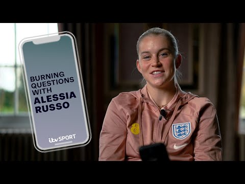 Burning Questions with... Alessia Russo 🔥 | Alessia Russo Answers Fan Questions | ITV Sport