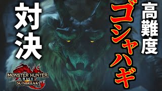 モンスターハンターライズ サンブレイク 01 高難度ゴシャハギにランスで挑む！