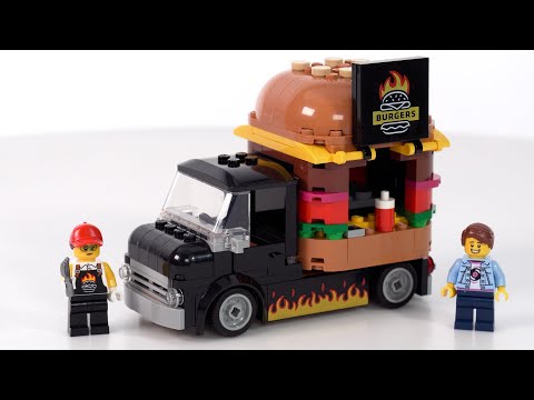 LEGO City 2024 Burger Truck review! Adorable, cheap-ish, and reusable