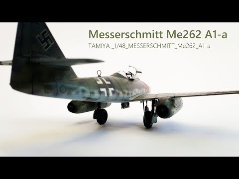 Messerschmitt Me262 A1-a "Red 13" Tamiya 1/48 - Part 3