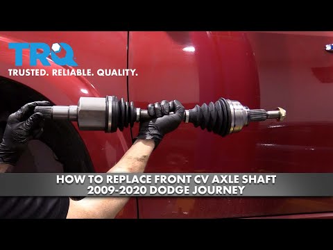 How to Replace Front CV Axle Shaft 2009-2020 Dodge Journey