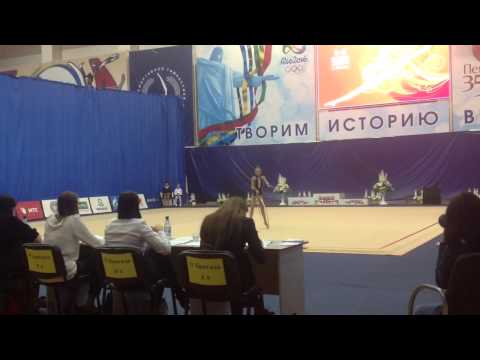 Ерицова Юлия 2001 г.р. Обруч ЮГ Пенза