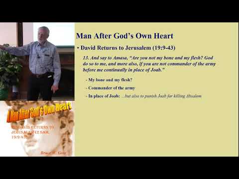 21. David Returns to Jerusalem (2 Sam. 19:9-43)