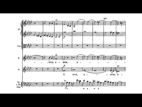 Giovanni Battista Pergolesi - Amen (Fugue). {From the Stabat Mater.}