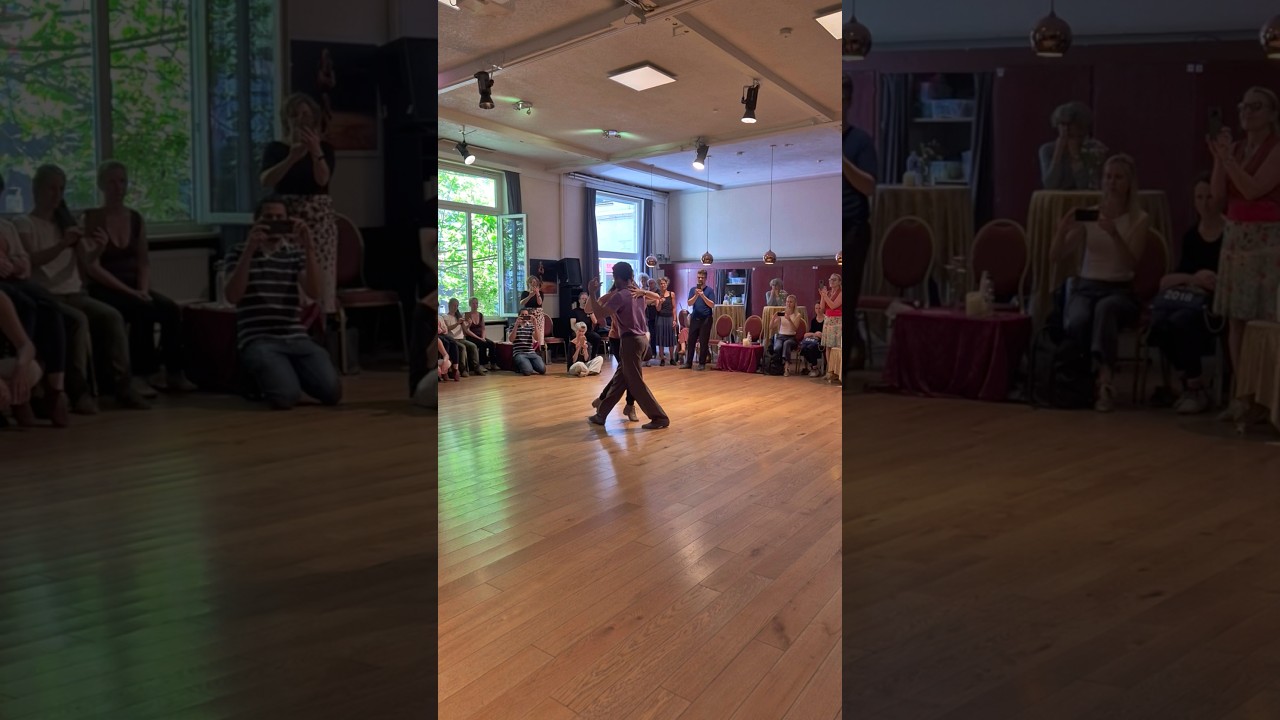 Video thumbnail for Milonga lesson by Silvina Tse y Julio Alvarez