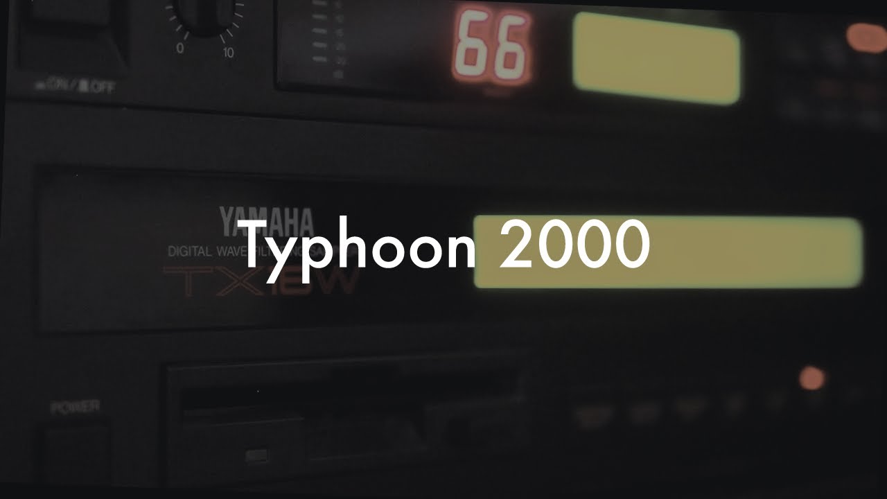 [Yamaha TX16W] Making a Typhoon 2000 OS Disk
