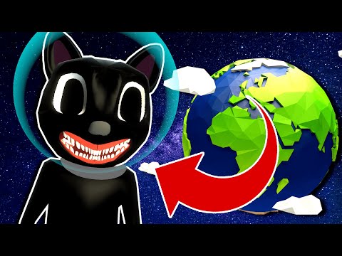 CARTOON CAT Is AFTER US So We SENT HIM TO SPACE (This Was SO Intense) - Garry's Mod Gameplay