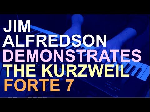 Kurzweil Forte 7 Quick Demo Pt 1 [NO TALKING]