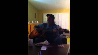 Jimmy Buffet - the great filling station hold up acoustic cover