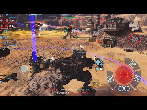 Who had Tempest / Molot Lancelot in the Canyon on their bingo card? — War Robots