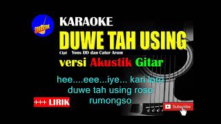 Download lagu DUWE TAH OSING Karaoke versi Akustik Gitar mp3