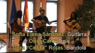 Colombita Sofía Elena Sánchez Guitarra Oriol Caro Tiple Dora