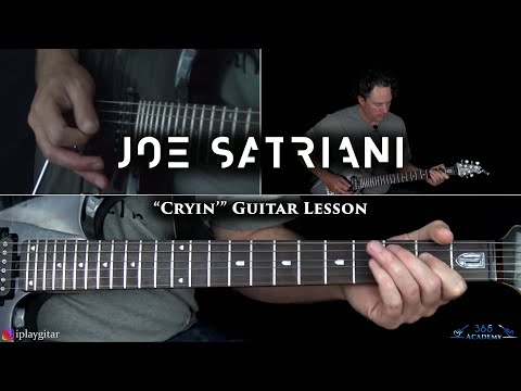 Joe Satriani - Cryin' Guitar Lesson