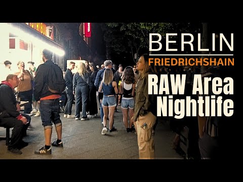 Berlin Nacht Tour 2023 | RAW Gelände - Warschauer Straße - Clubs - Nachtleben