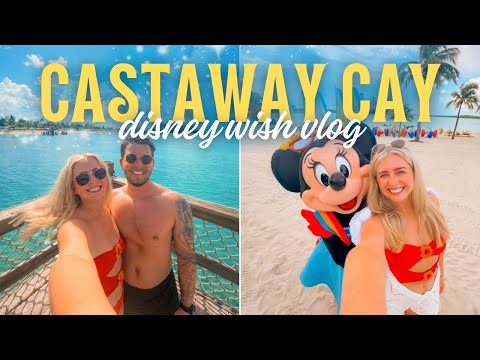 DISNEY CRUISE LINE VLOG! 🚢 Day 2: CASTAWAY CAY 🌴 Castaway 5k, Dinner at 1923 | Disney Wish 2025 ✨