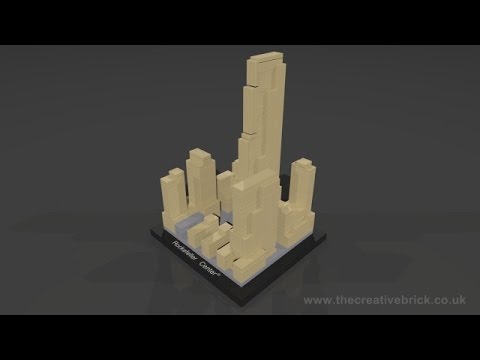Vidéo LEGO Architecture 21007 : Rockefeller Center