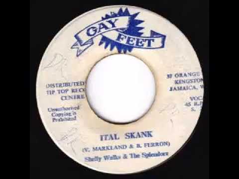 Shelly Walks & The Splendors - Ital Skank /1972