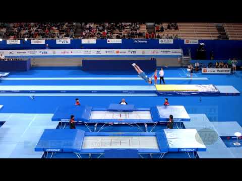 STOTZ Ralph (ARG) M - 2019 Trampoline Worlds, Tokyo (JPN) - Qualification Trampoline R1