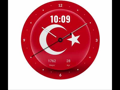 Turkey Flag 2 - Watch Face