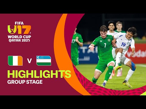 Republic of Ireland vs Uzbekistan Highlights | FIFA U-17 World Cup Qatar 2025