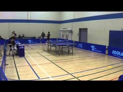 NCTTA National Championship 2015 Klement Yeung (McMaster) vs Ariel Hsing (Princeton)