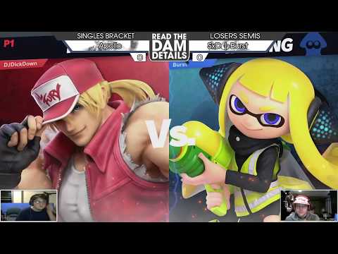 RtDD5 - LF - Apollo (Terry, Mii Gunner) vs SxD | Burst (Inkling, ROB)