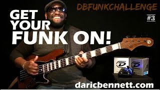 FUNKY BASS JAM! | Daric Bennett | How funky can you get in under 60 sec? ~ DBFUNKCHALLENGE