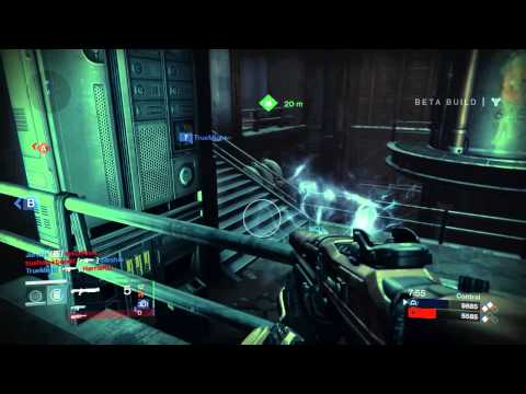 DESTINY BETA PS4 HD PvP Crucible TiTan Gameplay PT11