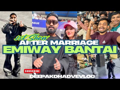 Emiway Bantai ke Saath Dhamakedaar Masti in ISPL Season 2🎤| DDVlog-123 | #EmiwayBantai