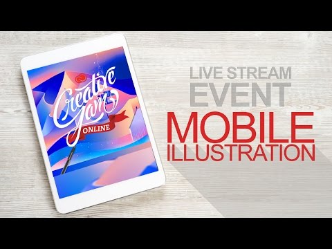 SPECIAL! Adobe Live Stream-Mobile Illustration