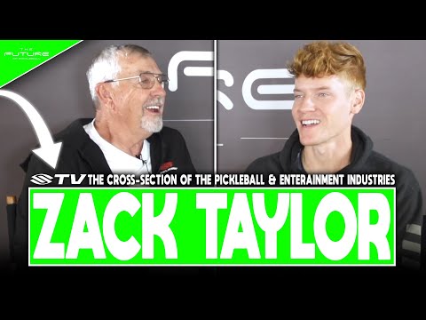 From American Idol Top 48 & Top Tennis Jr. To Pickleball Pro - The Untold Story of Zack Taylor