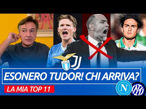 CLAMOROSO: TUDOR ESONERATO! Napoli e Roma in vetta in SERIE A | Top11 8ª giornata