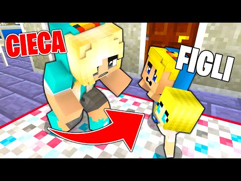 DOLCETTA CIECA NON VEDE I FIGLI!! - Famiglia su Minecraft #126