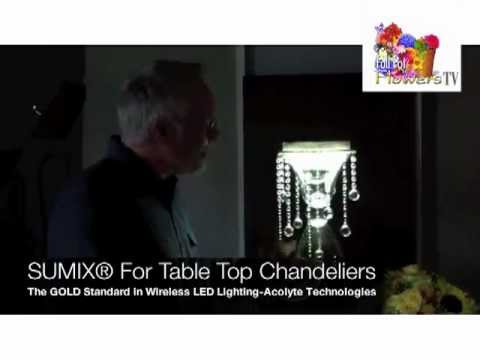 Full Pot of Flowers TV "SUMIX For Table Top Chandeliers"