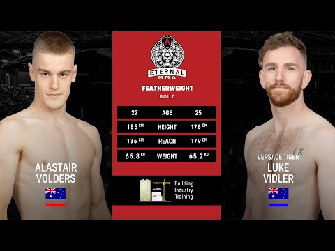 ETERNAL MMA 64 - Alastair Volders VS  Luke Vidler - MMA FIGHT VIDEO