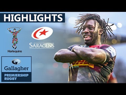 Harlequins v Saracens HIGHLIGHTS | Quins Run In 6 Tries Against Saracens | Gallagher Premiership