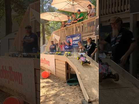 1/8th Nitro racing at Powerline RC #offroad #racing #rc #car