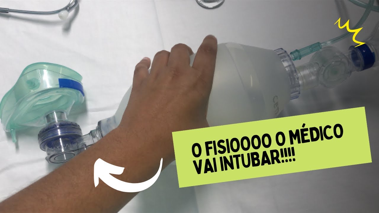 COMO MONTAR UM AMBU #fisioterapia #hospital #uti