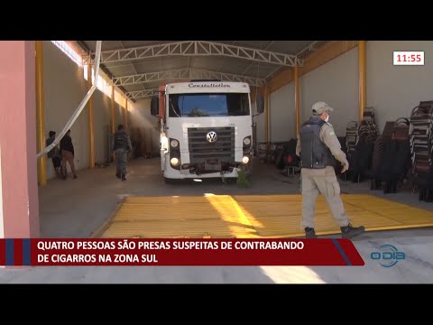 Quatro pessoas são presas por suspeita de contrabando de cigarros em Teresina 08 06 2021
