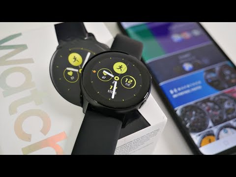 Samsung Galaxy Watch Active sAMOLED / NFC / 5ATM Video