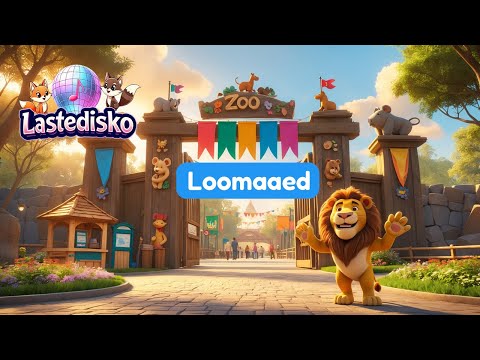 Lastedisko lastelaulud -  Loomaaed🐅🐊🐼