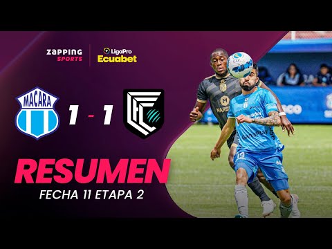 Macará 1 - 1 Cumbayá FC Resumen Fecha 11 / 2da Etapa / LigaPro Ecuabet